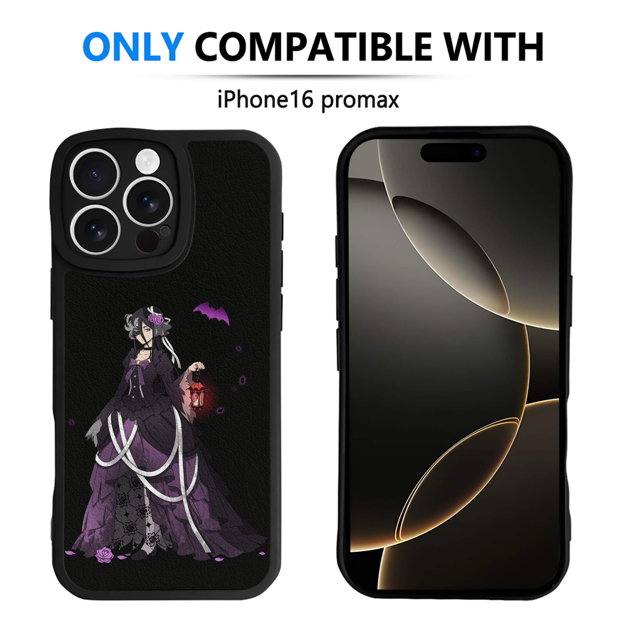 （画像用） 文豪ストレイドッグス Bungo Stray Dogs 【iPhone 16シリーズ対応】シリコンスマホケース（レザー調） 材質：シリコン